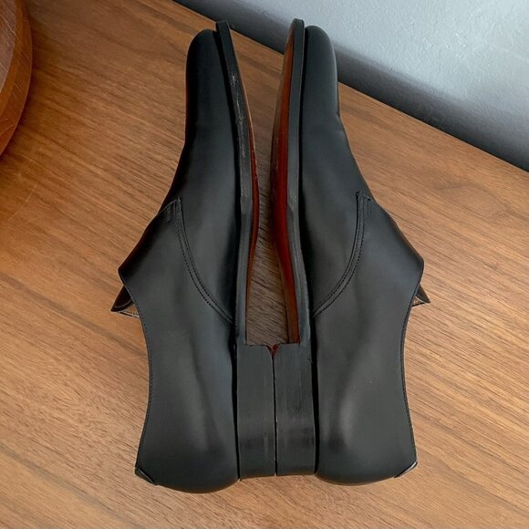 Brooks Brothers Peal Co Monk Strap Dress Shoes Black Leather Mens Size US 11.5 B - Picture 4 of 11